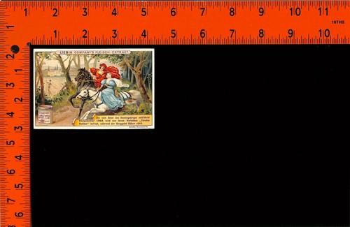 Victorian liebig trade card - victorian,