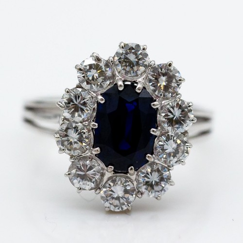 Anello 750 18k oro bianco - oro,