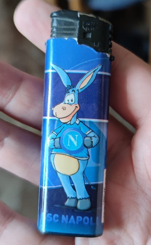 Accendino ssc napoli mascotte - accendino,