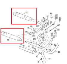 CHROME EXHAUST TERMINAL KIT