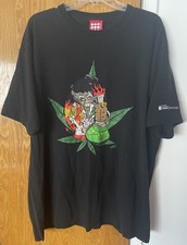 T-shirt vintage Y2K Smoke Out Tour 2000 ubriaco taglia XXL Cypress Hill Stoner