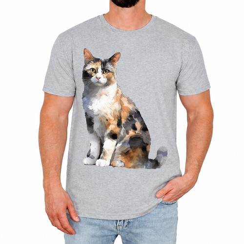Shirt uomo gatto carino - t-shirt,
