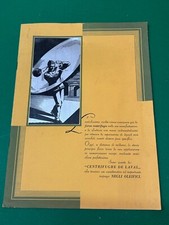 brochure 1930  DE LAVAL Centrifughe OLIVE FRANTOI