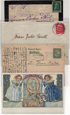 Deutsche Reich, lotto 12 lettere , Interi(uno Liberty, Hitler , etc, vedi scan