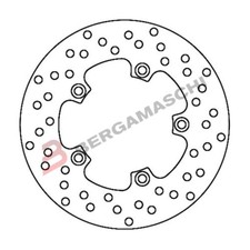 DISCO FRENO POSTERIORE FERODO