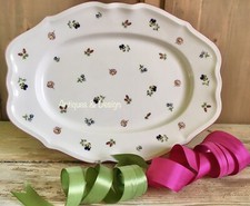 Nuovo Vassoio Porcellana Villeroy & Boch Piatto Portata Petit Fleur 44 cm.