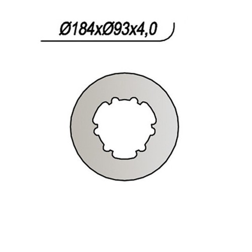 Disco freno anteriore fantic - anteriore,