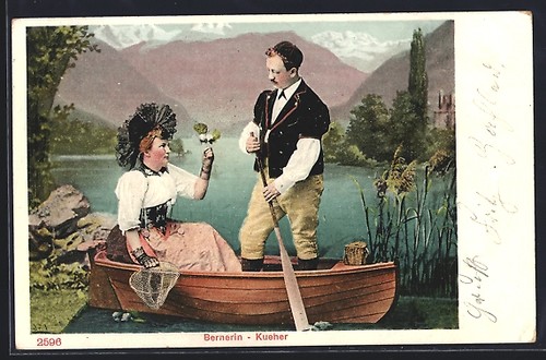 Cartolina una bernese - una,
