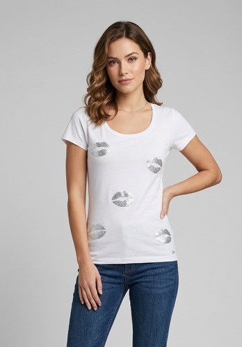 New guess cotton women sequin - new,