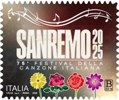Francobollo italia 2025 - francobollo,