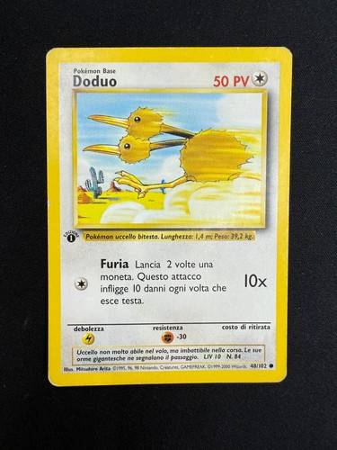Pokemon doduo 102 set - pokemon, base