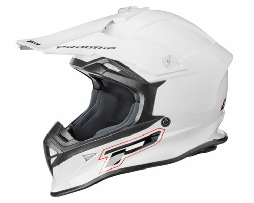 Casque progrip 3190 blanc - mx,