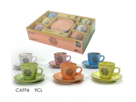 Tazzine caffe set6 con - caffe',