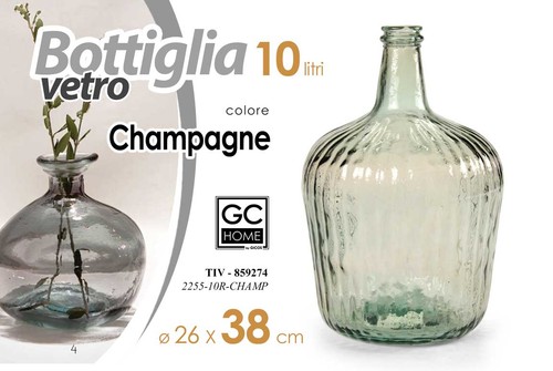 Bottiglia damigiana arredo - bottiglia,