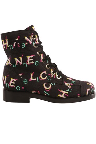 Stivaletti chanel neri 2019 - stivaletti,