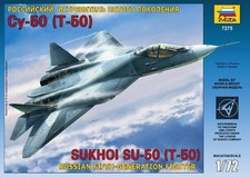 ZVEZDA 1/72 SUKHOI T-50 KIT
