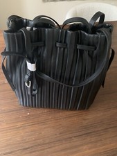 Zara Black Bucket Hand Bag