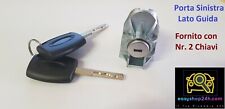 CILINDRETTO SERRATURA PORTA SX PER FORD FIESTA VI 08 B-MAX BLOCCHETTO 2 CHIAVE