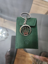 Portachiavi Rolex con logo corona con borsa portachiavi - Nuovo!