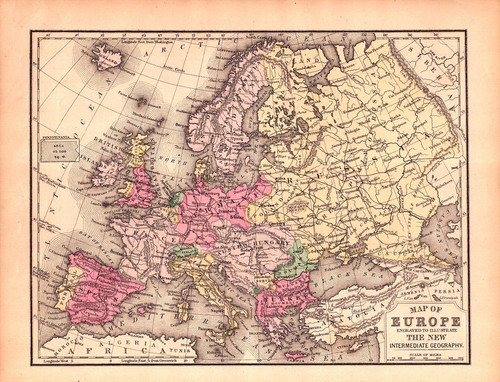 Europa antica mappa - "europa",