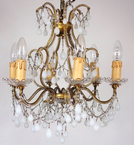 Lampadario antico metallo - antico,