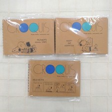Snoopy croquis book 3 tipi set