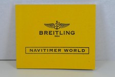 Orologio da polso Breitling Navitimer World libretto istruzioni