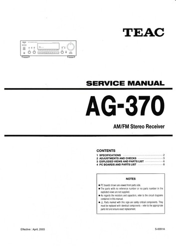Servizio manuale istruzioni - servizio,