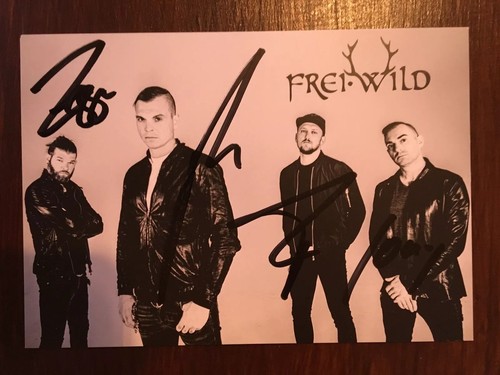 Cartolina autografata
