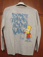 SIMPSON ZARA T-Shirt Maglia ragazzo manica lunga 11/12 anni 152 cm