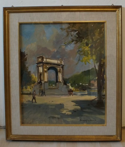 Maneglia edmondo dipinto olio - maneglia,