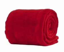 Red Double Deluxe Plush Fleece