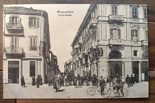 1911 Alessandria in Tutti in Piazza a Prendere un Caffe'-81962