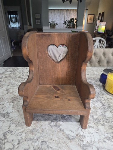 Mini bambola vintage legno