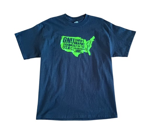 Shirt gnu snowboard mappe - t-shirt,