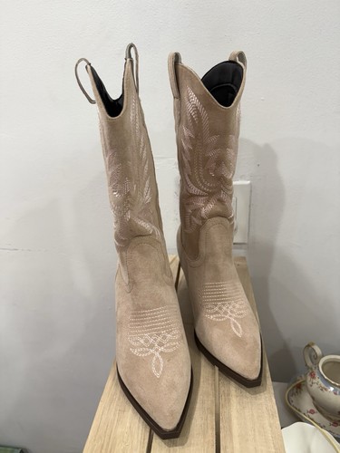 Stivali western moda - , blush