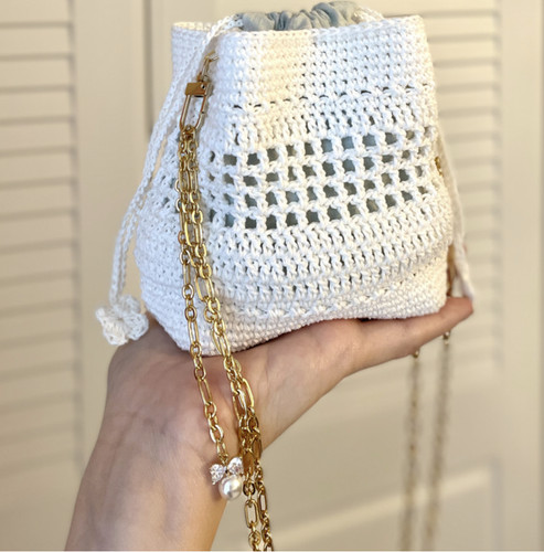 Mini borsa floreale