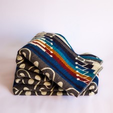Coperta lana alpaca throw - lana, xl
