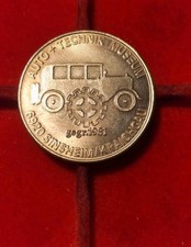 MUSEO DELL'AUTO E DELLA TECNICA DELLA GERMANIA 1981 Medaglia SINSHEIM/KRAICHGAU