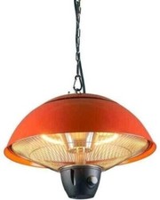 Stufa a Infrarossi da Soffitto Queensland CFG Interni Esterni Telecomando 1500W