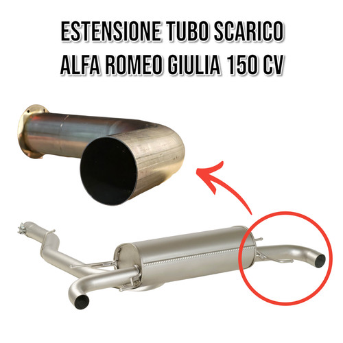 Estensione tubo scarico - ,
