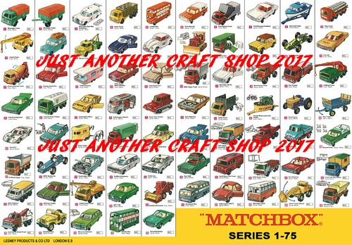 Matchbox serie tutti - 1-75, i