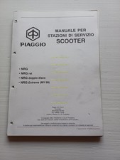 Piaggio 50 NRG - NRG RST - FD - Extreme 1999 manuale officina italiano originale