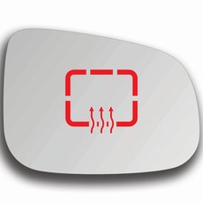 Spiegelglas Rechts Beheizbar für Volvo S80 2006 - 2016