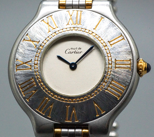 Orologio vintage cartier must - orologio,