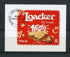 ITALIA 2025 - francobollo Loacker  usato viaggiato - COME DA FOTO