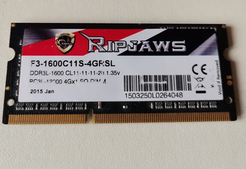 Ram 4gb ddr3 pc3l 12800s - ram,