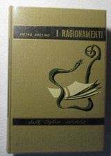 Libro Pietro Aretino I ragionamenti Dall'Oglio Vintage _SS