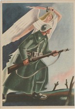 FRANCHIGIA WW2 VITTORIA ALATA CON FANTE - NUOVA FASCIO STILIZZATO