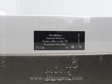 SEALED MONTBLANC TEATRO ALLA